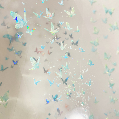 手帐分装胶带f76梦蝶蓝景物志贝壳光小PET古风素材账流麻贴纸咕卡