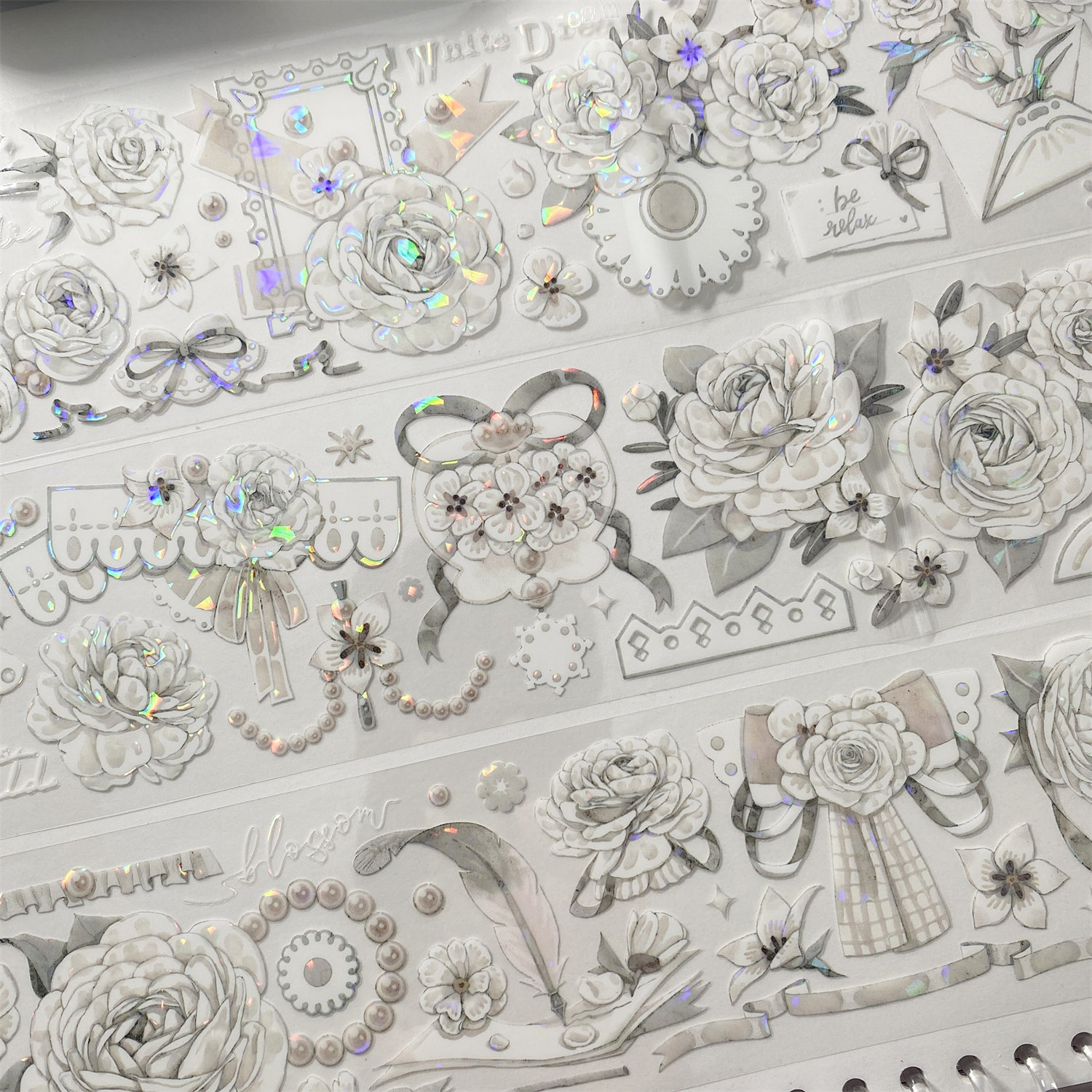 手帐分装胶带b21纯白花嫁蕾丝五宝文创羽毛PET素材账流麻贴纸咕卡,文具电教/文化用品/商务用品,和纸胶带,淘宝优惠券,粉丝福利购,淘宝优惠卷