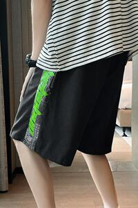 XZ304A-1-DK11CP20夏季男士短裤港风时尚运动学院风五分中裤图片