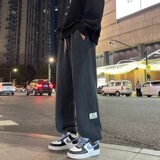 K899BP55秋冬灯芯绒裤子阔腿束脚裤潮牌宽松潮牌运动长裤，男装休闲裤，星座304A-1