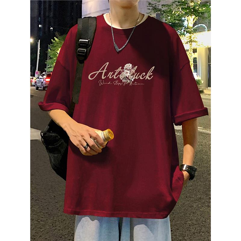 T791P26纯棉短袖t恤男夏季新款美式休闲百搭半袖运动健身体恤衫图片