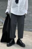 宽松薄款休闲西裤弹力垂感XZ304B-2-KZ501ABP65，男装西裤，星座304A-1