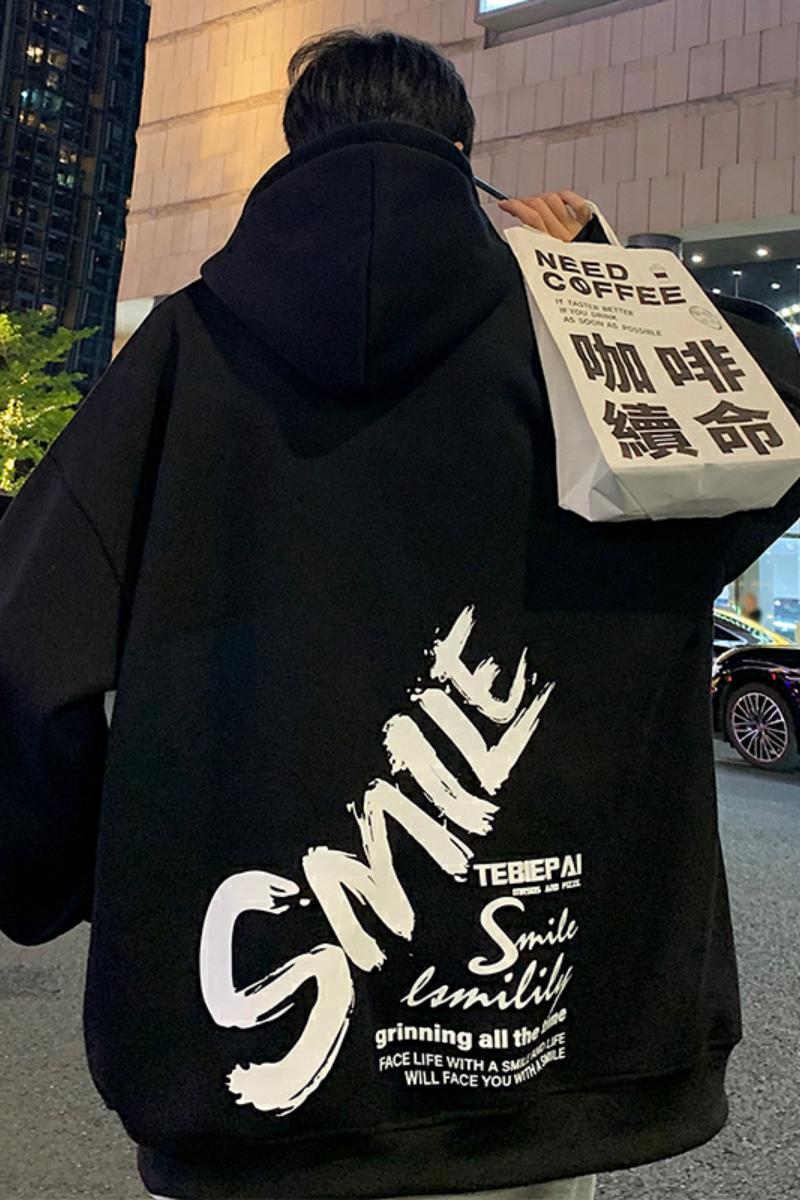 H178AP70加绒75秋冬含棉量60%卫衣外套宽松美式连帽拉链开衫,男装卫衣,星座304A-1