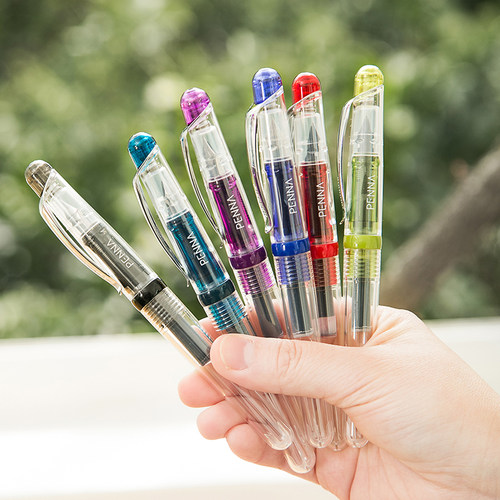 monami慕那美新款彩色钢笔透明