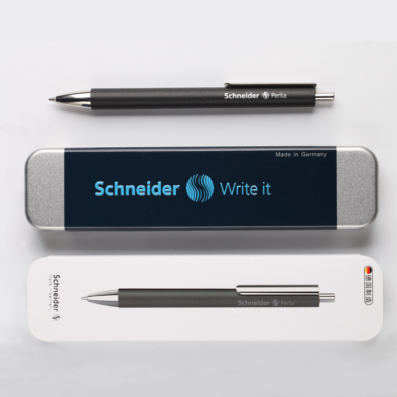 德国原装进口Schneider施耐德商务中性笔签字笔 送礼用 可刻字