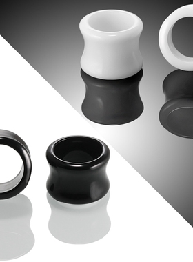 Bestone亚克力耳环耳廓空心耳扩穿刺耳钉饰品欧美嘻哈异形耳饰