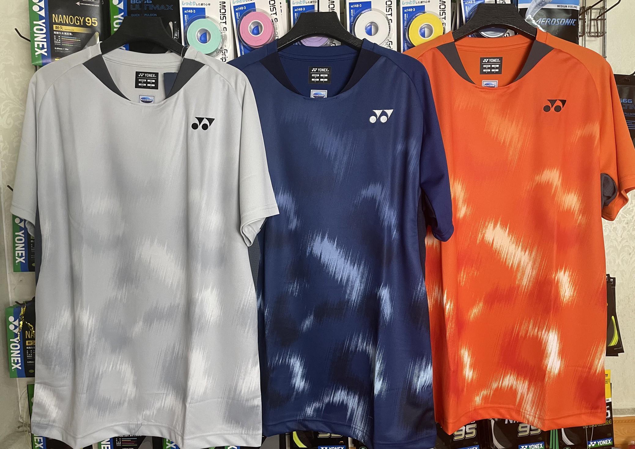 YONEX尤尼克斯10608 JP版男款短袖羽毛球服日本产VC面料24款