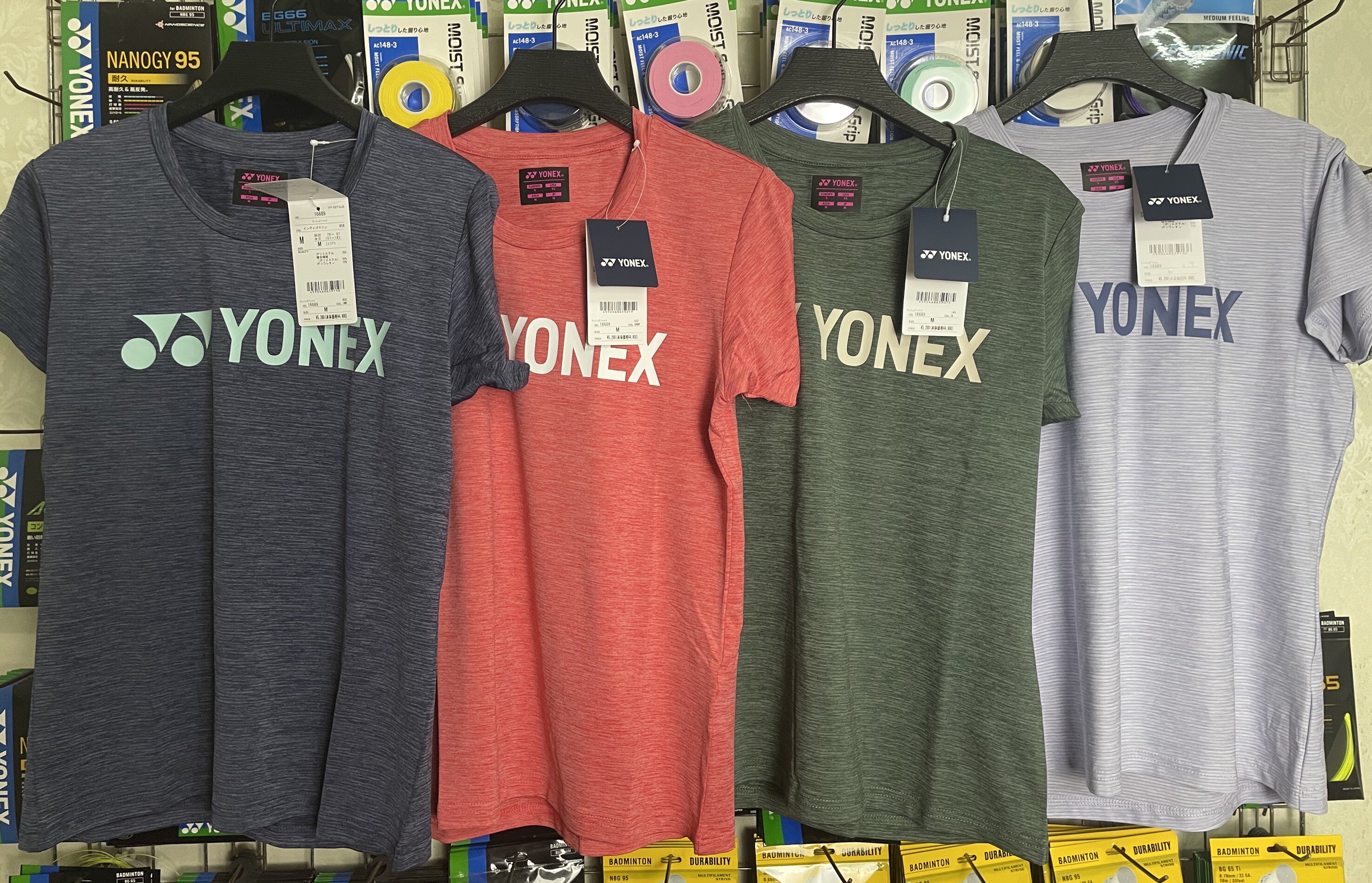 24款YONEX尤尼克斯16689 JP日本版女款羽毛球服 短袖训练服