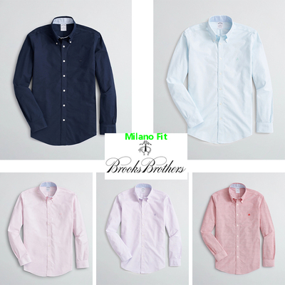 milano布克兄弟免烫抗皱长袖衬衫