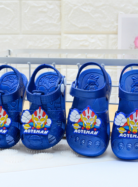 婴幼儿凉鞋新款宝宝露趾0-3岁外穿男童女童可爱夏季防滑学步鞋PVC