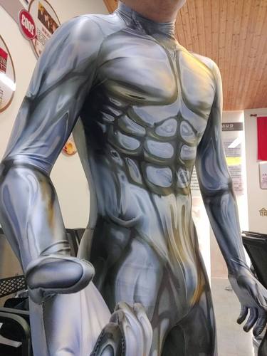 52英雄联盟连体紧身衣油光zentai