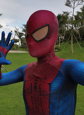 升级版超凡1cosplay紧身衣漫展舞台表演服 弹力氨纶万圣节服装