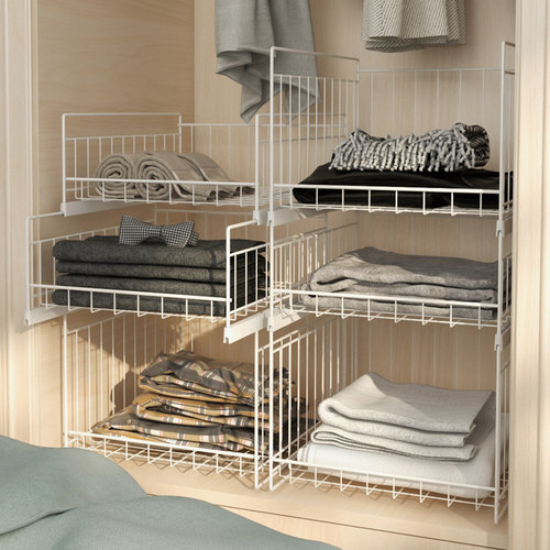 衣柜拉篮抽屉式收纳神器分层隔板