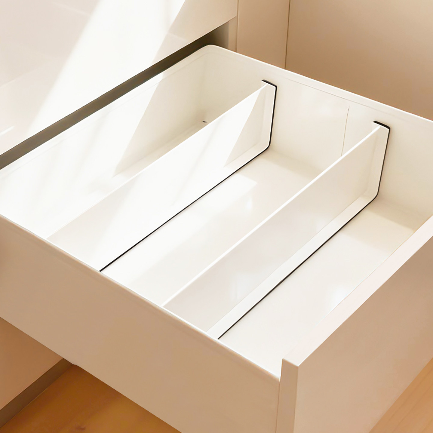 磁吸抽屉收纳分隔板自由组合厨房拉篮内隔板冰箱铁艺衣柜分割档板,收纳整理,整理隔板,淘宝优惠券,粉丝福利购,淘宝优惠卷