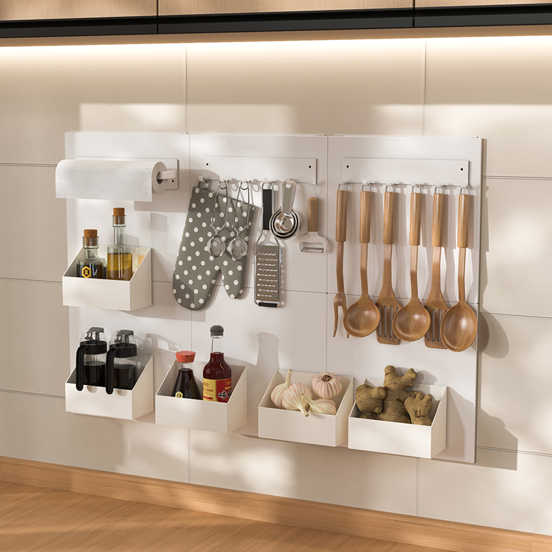 厨房磁吸置物架冰箱外侧面收纳架