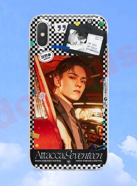 崔韩率vernon 同款周边手机壳适用于苹果iphone12 华为小米三星