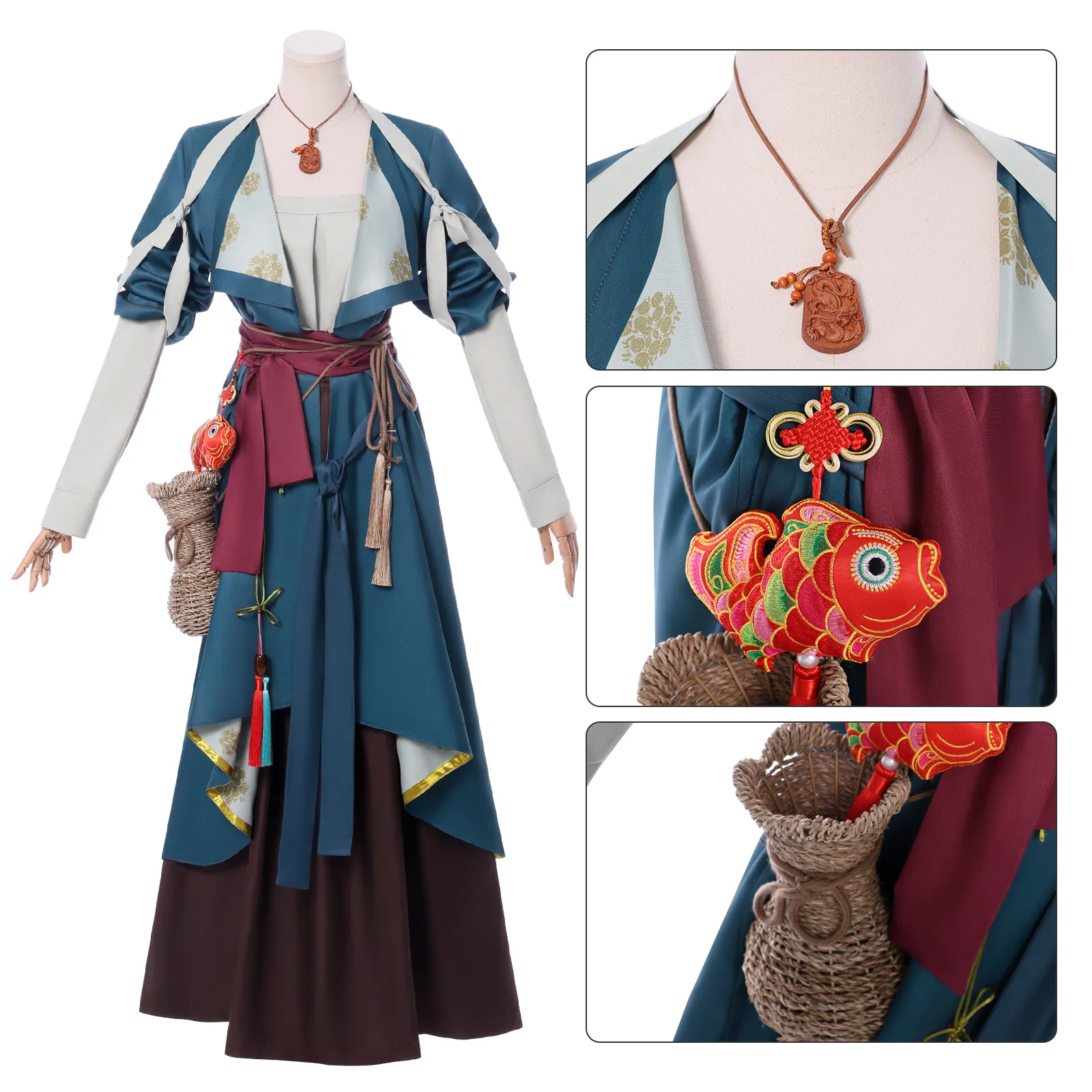 燕云十六声盈盈cos汉服古风服装游戏同款角色扮演服装舞台二次元