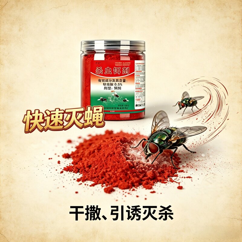 【速杀蝇】专杀苍蝇引诱饵剂飞蝇厨房餐厅灭蝇饵剂款引诱式除蝇药