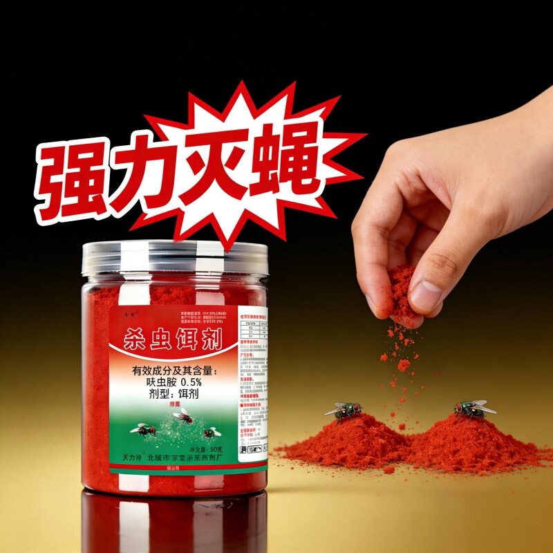 特效苍蝇药杀蝇饵剂灭蝇王家用垃圾场养殖场用灭苍蝇子除苍蝇速灭