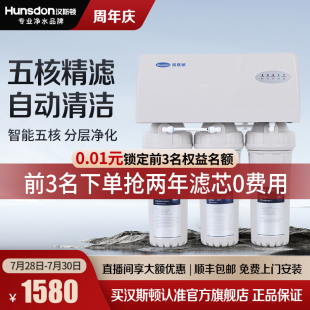 汉斯顿净水器0阻垢剂家用自来水过滤RO反渗透直饮除垢净水机02