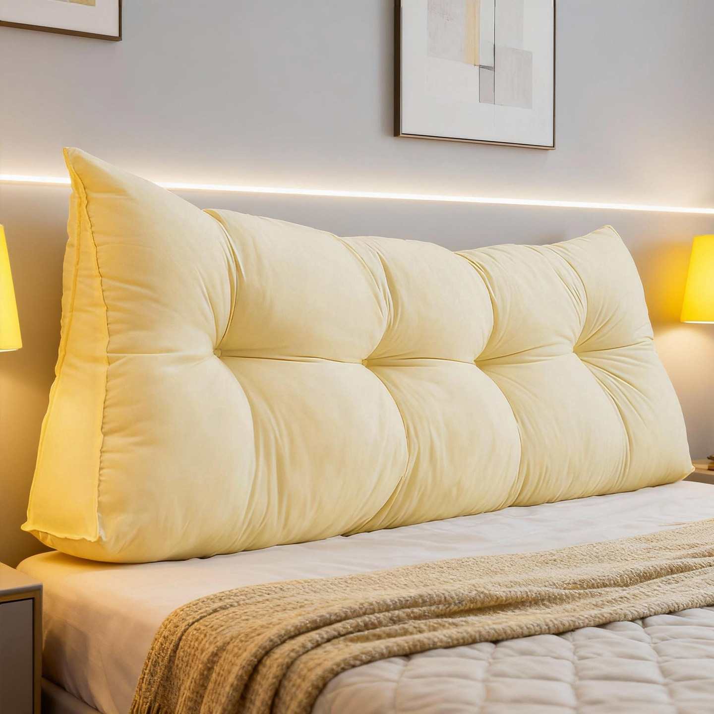 爆款床头靠垫三角软包靠背榻榻米床上靠枕飘窗看书防撞软垫护腰,居家布艺,床头靠垫,淘宝优惠券,粉丝福利购,淘宝优惠卷