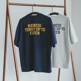 现货 MADNESS T-SHIRT 11周年成都限定余文乐同款字母印花短袖T恤