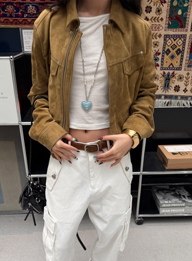 蓝色爱心十字架珍珠项链