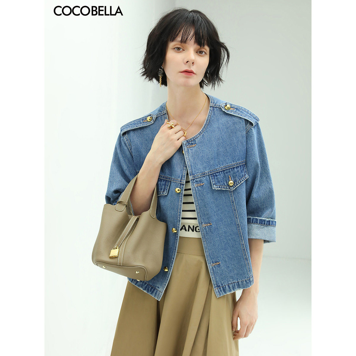 COCOBELLA女早秋柔软宽松上衣