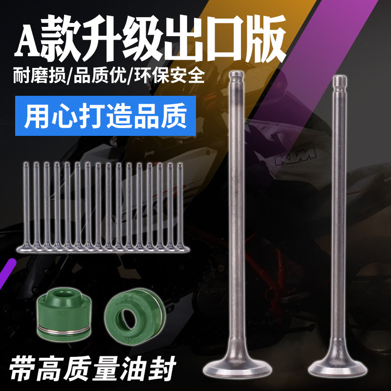 摩托车配件适用川崎宝马250 蝶灯250 ZXR250 进气门排气门气门杆