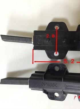 适合小天鹅滚筒洗衣机XQG60-1036E/XQG60-1026ES电机碳刷马达碳刷