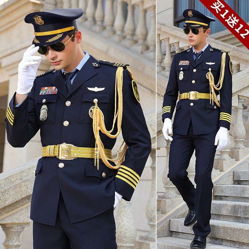 新式保安工作制服套装男物业服高档形象岗礼宾服春秋冬季西服2024