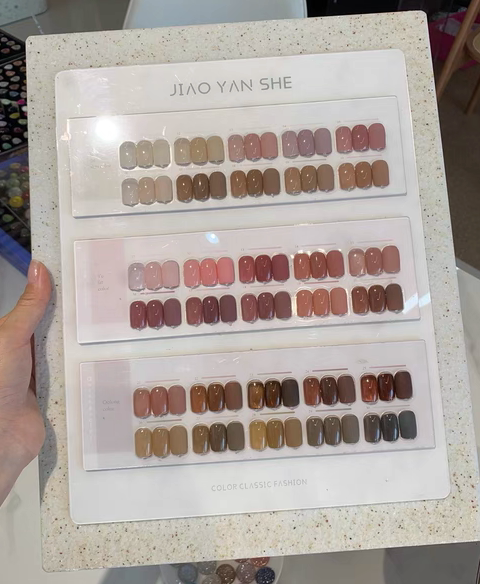 胶研社30色肌肤系列甲胶油20甲油胶