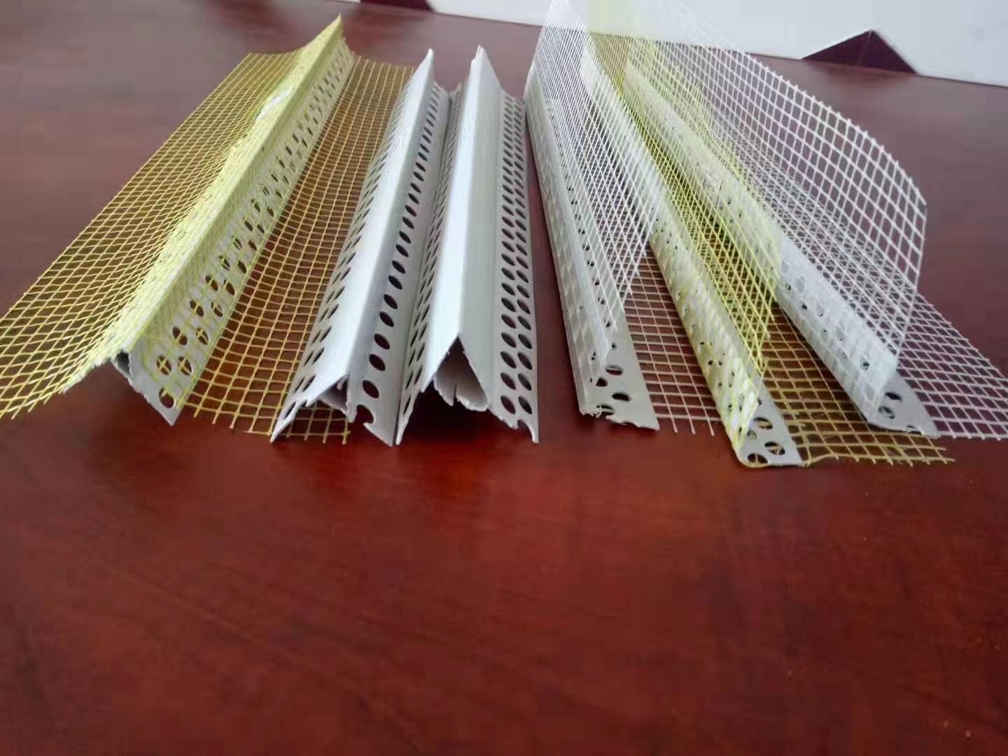 粉刷墙护角阳角线 外墙保温pvc护角网 可折弯柔性pvc网格布护角