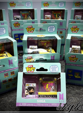 Funko Bitty Pop 防弹少年团BTS 闵玧其朴智旻金泰亨迷你舞台手办