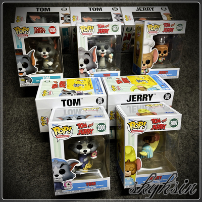 Funko POP Tom & Jerry猫和老鼠经典卡通手办 汤姆和杰瑞公仔摆件