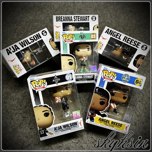Funko WNBA凯特琳克拉克/安吉尔里斯/斯图尔特/阿贾威尔逊手办