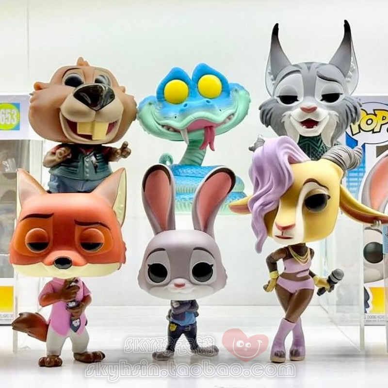 FunkoPop疯狂动物城2公仔手办