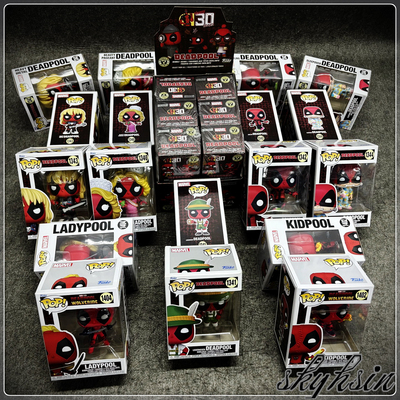 Funko漫威电影死侍金刚狼手办