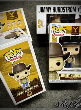 Funko POP 美剧黄石Yellowstone公仔手办 吉米Jimmy Hurdstrom