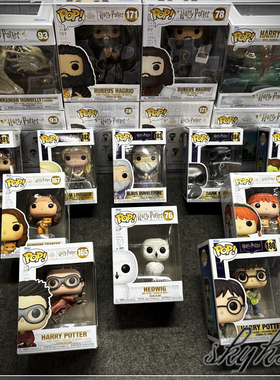 Funko 哈利波特 罗恩赫敏海格教授伏地魔邓布利多 斯内普黑魔手办