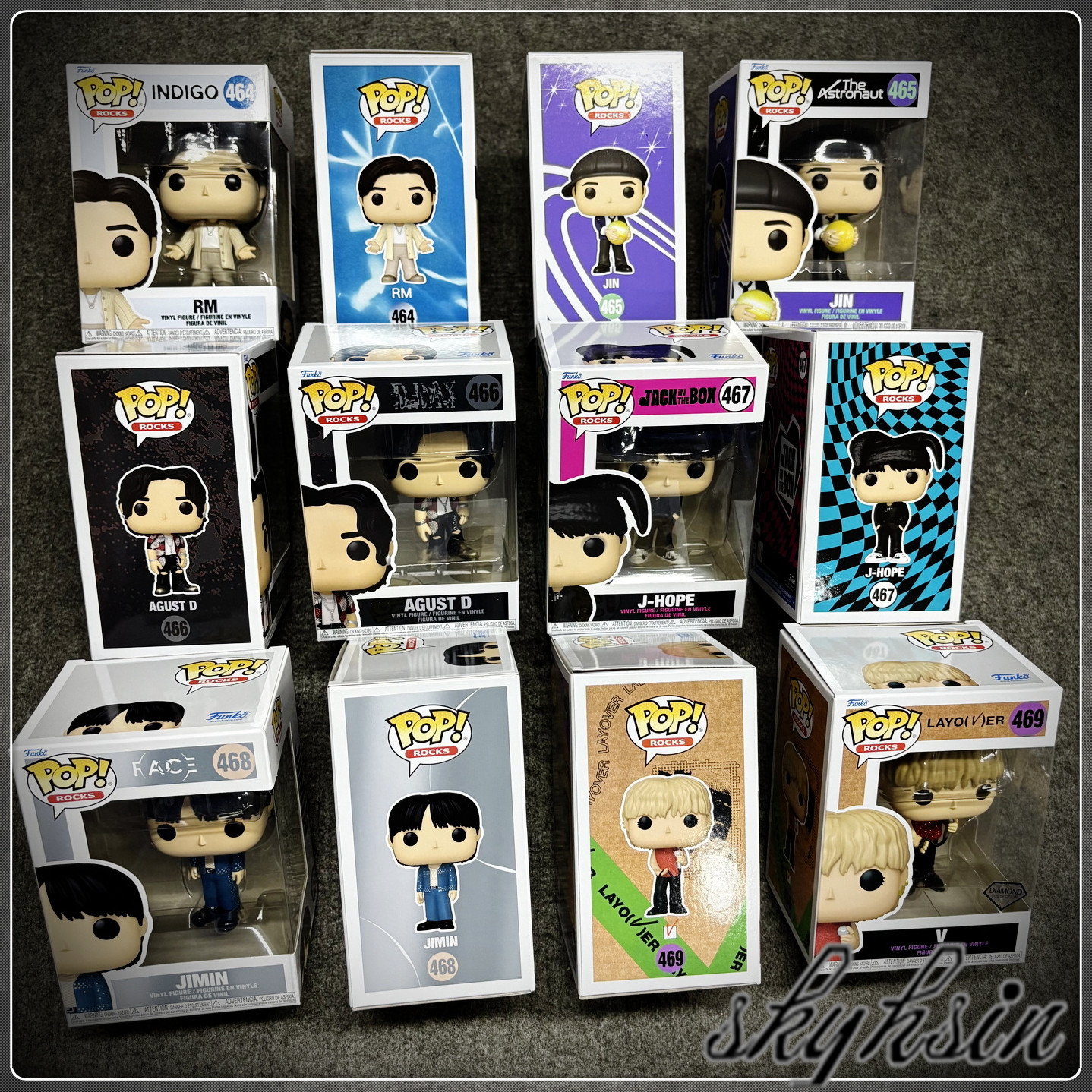 Funko 防弹少年团BTS 金南俊金硕珍闵玧其郑号锡朴智旻金泰亨手办
