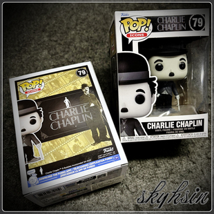 Funko POP喜剧大师查理卓别林手办 Master of Comedy Sir Chaplin