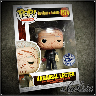 Funko POP电影沉默的羔羊汉尼拔手办 Hannibal Lecter 霍普金斯
