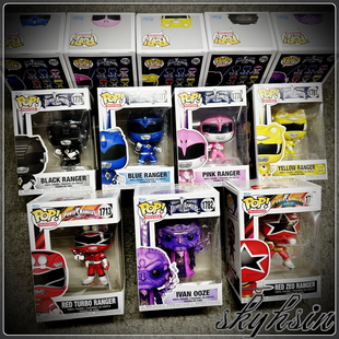 Funko Pop Power Rangers 恐龙战队/超凡战队/超能战士公仔手办