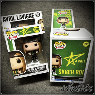 Pop Boi Avril Sk8er 艾薇儿滑板少年人偶手办 Lavigne Funko