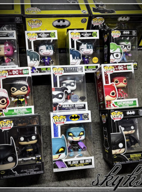 FunkoDC蝙蝠侠系列公仔场景手办
