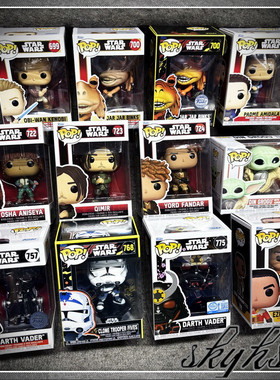 Funko星球大战手办钥匙扣挂件