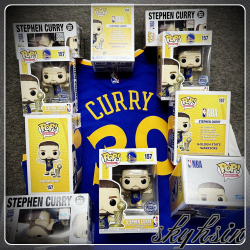 Funko丰高Pop库里&汤普森手办