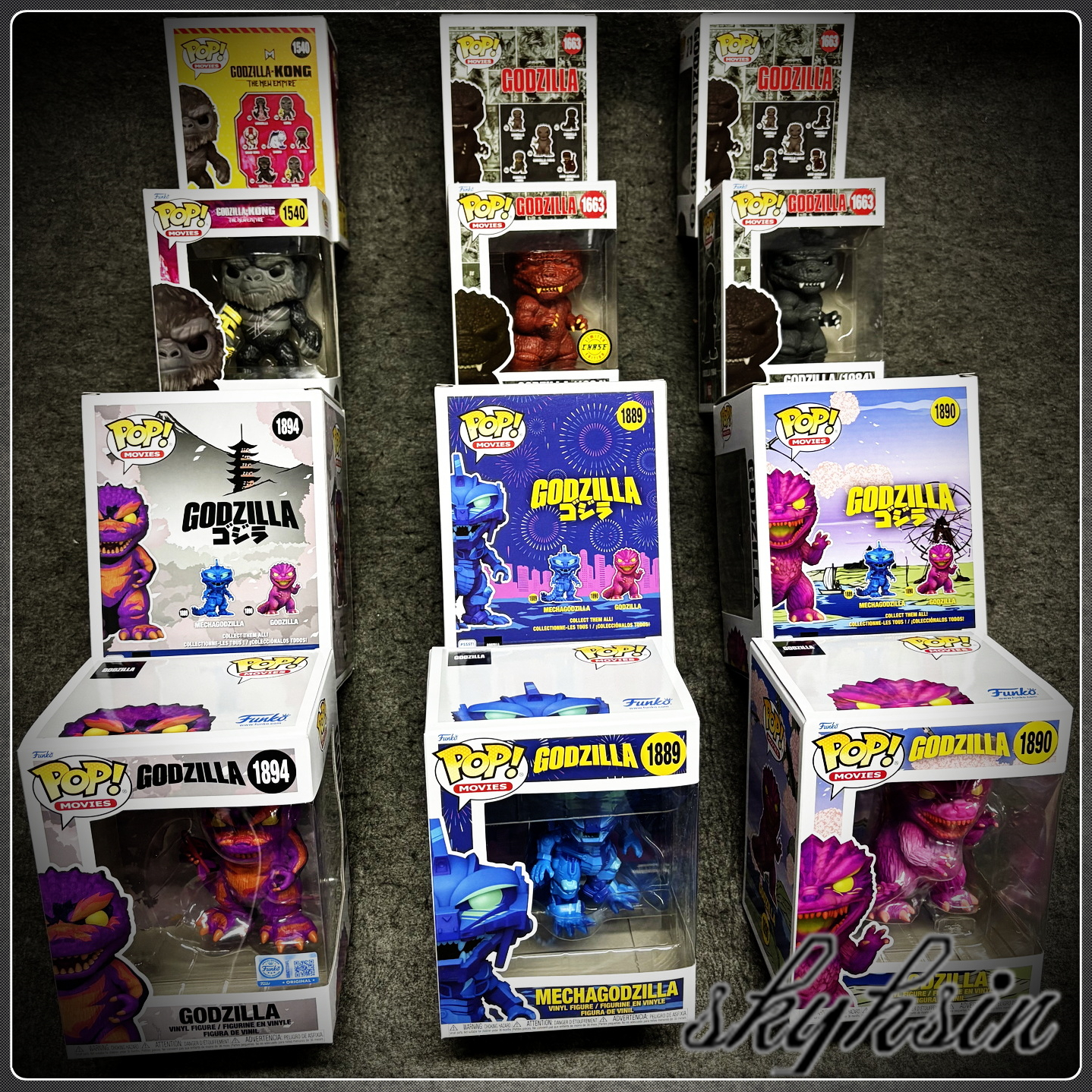 Funko Godzilla vs Kong 金刚大战哥斯拉公仔手办 丰高潮玩摆件