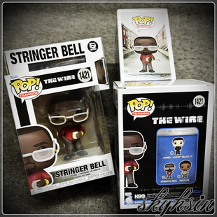 Funko HBO美剧The Wire火线重案组线人监听风云贝尔吉米公仔手办